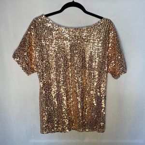 Fashion sequence top, L